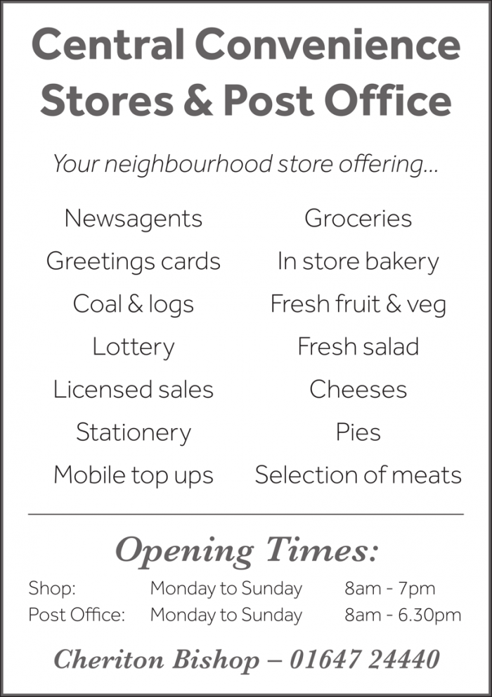 Central Convenience Stores and Post Office