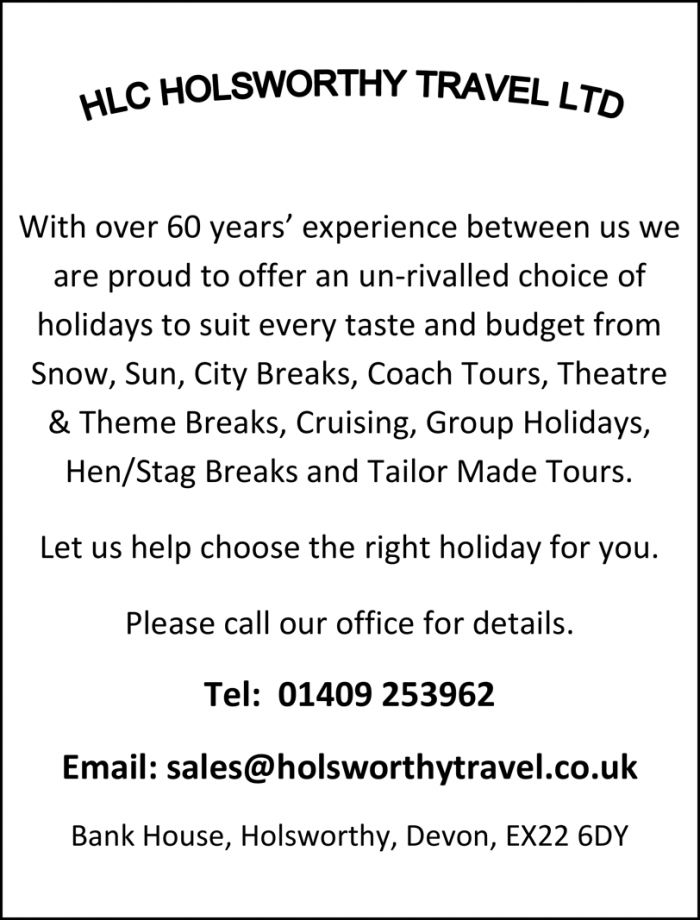 HLC Holsworthy Travel Ltd